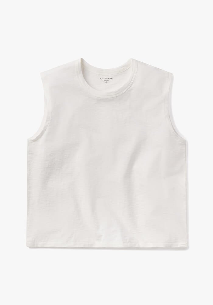 Women wearing Hueso Relaxed Slub Tank