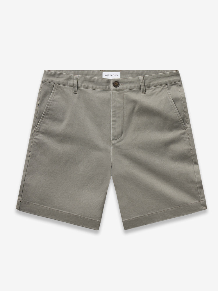 Men wearing Light Sage Stretch Chino Short