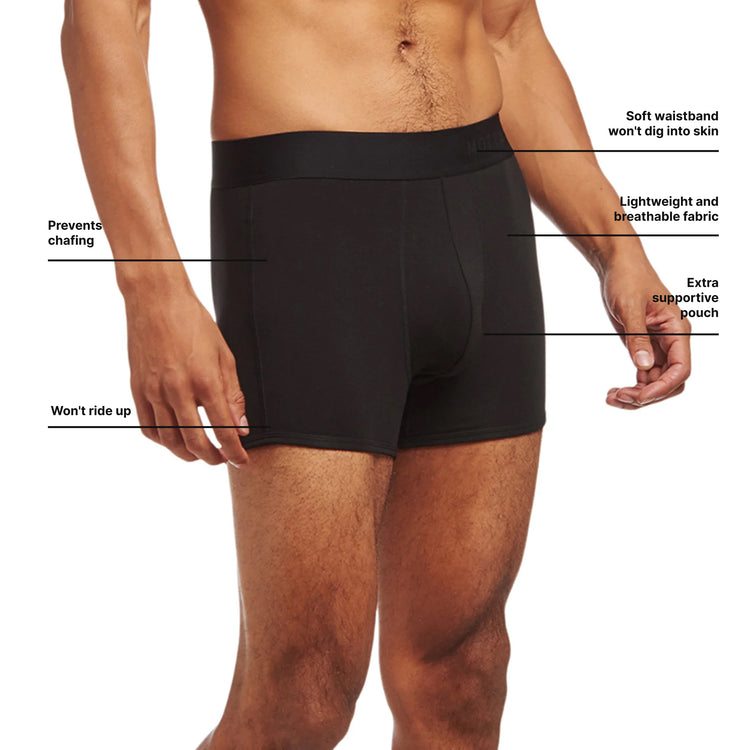 Men wearing Negro Second Skin Trunk