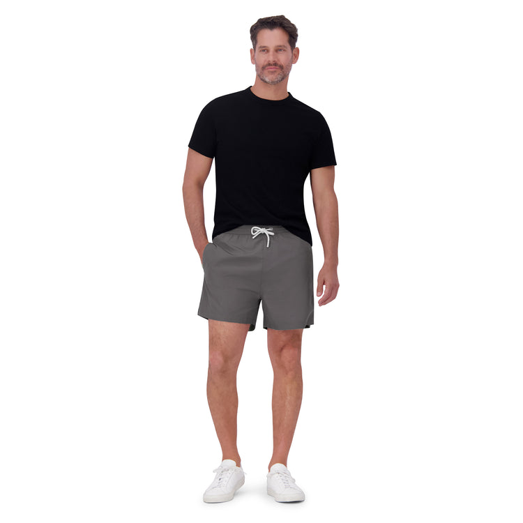 Men wearing Gris Swim Trunk