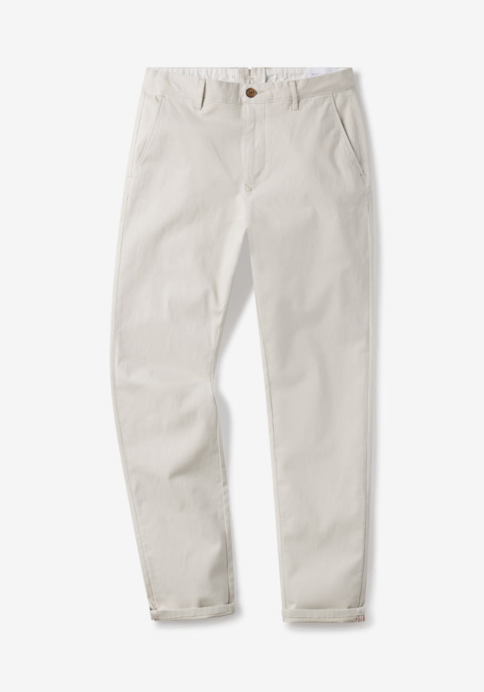 Men wearing Beige Everyday Comfort Slim Chino Pants