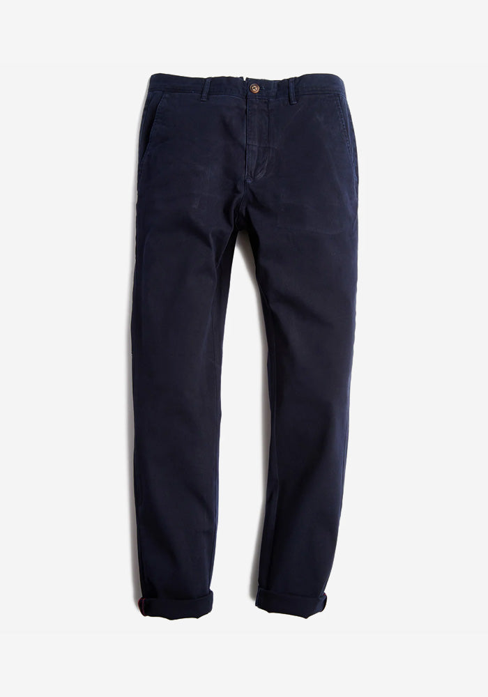 Men wearing Azul marino Everyday Comfort Slim Chino Pants