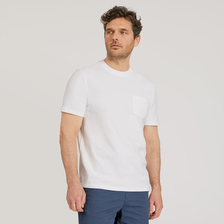 Men wearing Blanco Heritage Weighted Tee
