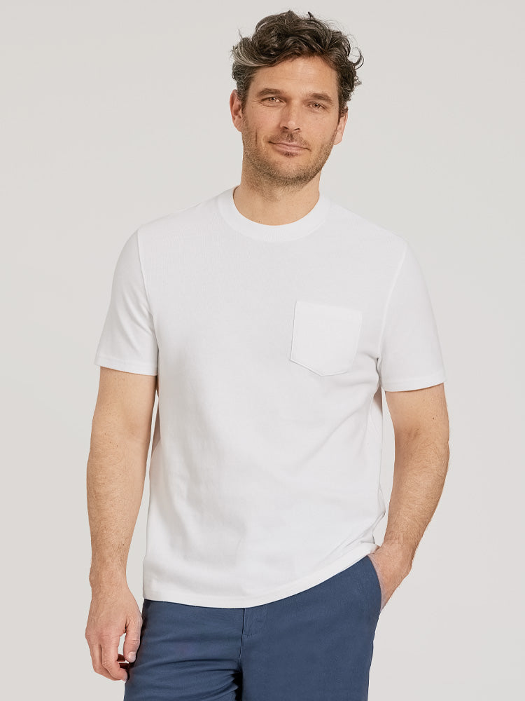 Men wearing Blanco Heritage Weighted Tee