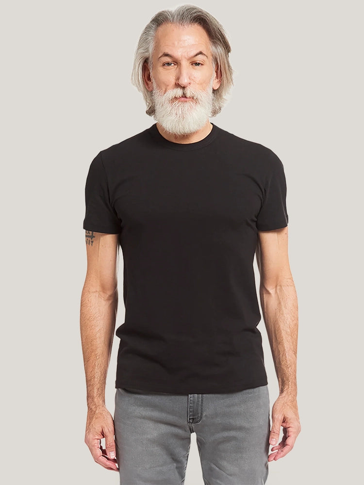 Men wearing Negro Classic Crew Driggs Tee