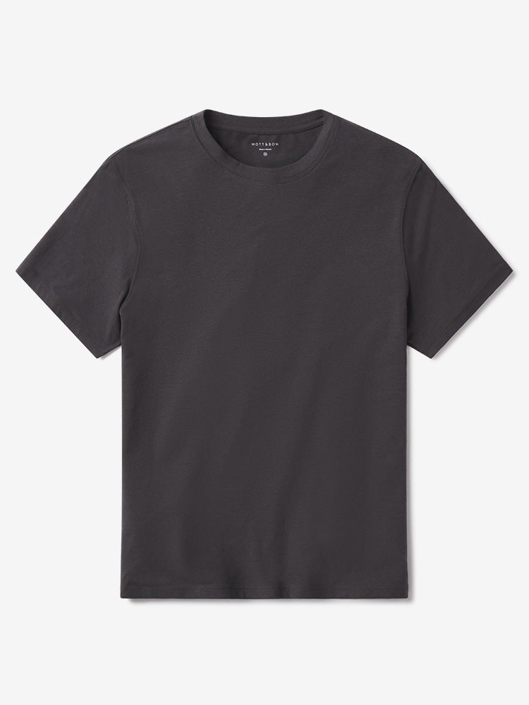 Men wearing Dark Gray Luxe Stretch Tee