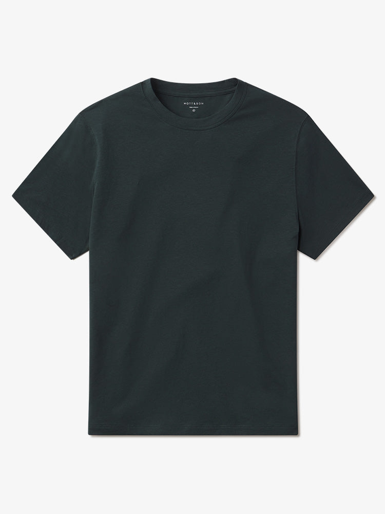 Men wearing Pine Luxe Stretch Tee