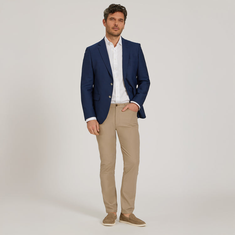 Men wearing Khaki 5 Pocket Travel Pants