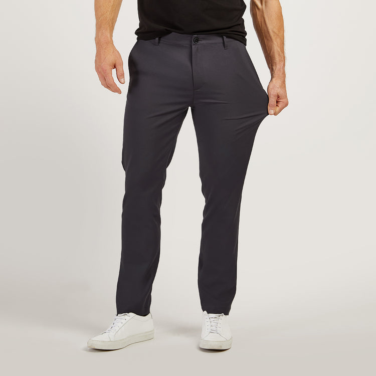 Men wearing Granite Slim Tech Pants