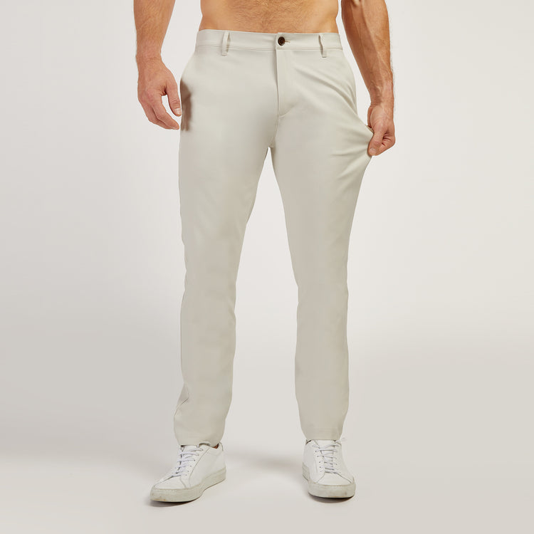 Men wearing Stone Slim Tech Pants