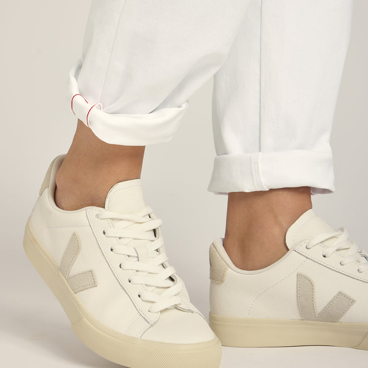 Women wearing White My Boyfriend's Chinos Pants