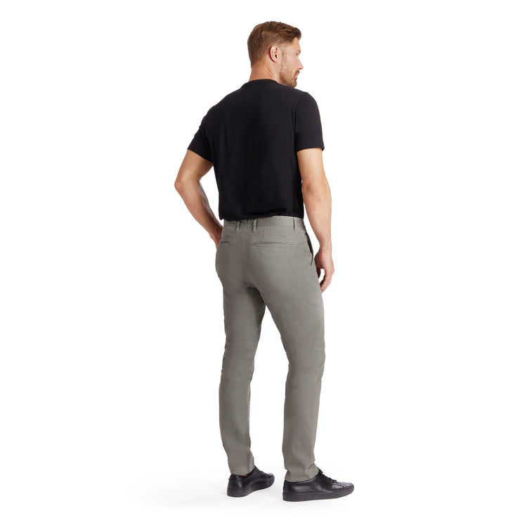 Men wearing Light Gray Everyday Comfort Slim Chino Pants