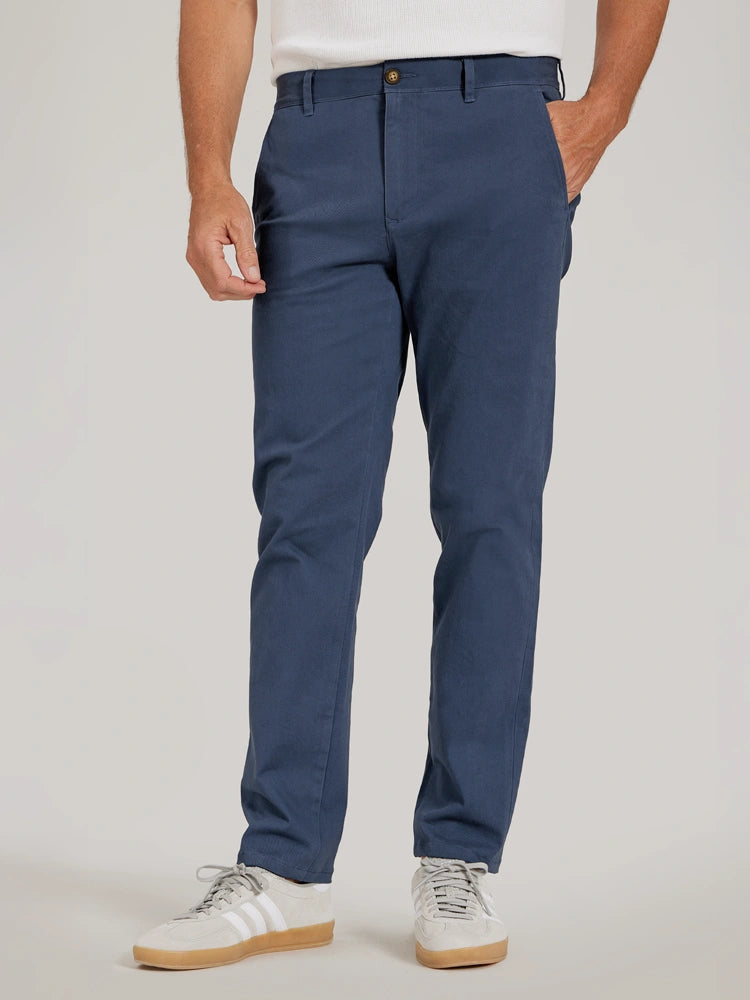 Men wearing Riverside Everyday Comfort Slim Chino Pants