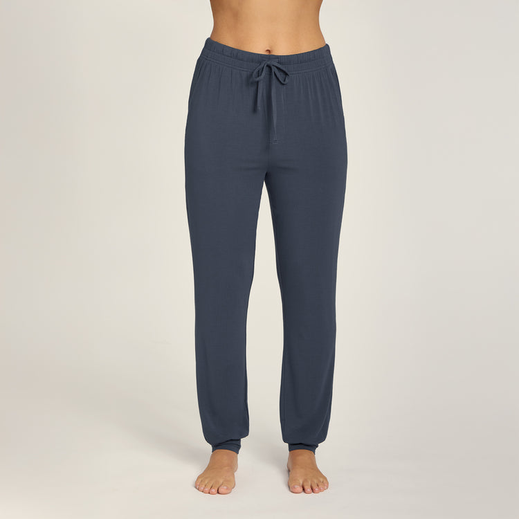 Men wearing Graphite Blue Pajama Pants