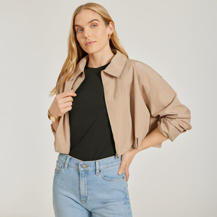 Women wearing Negro Relaxed Crew Marcy Tee