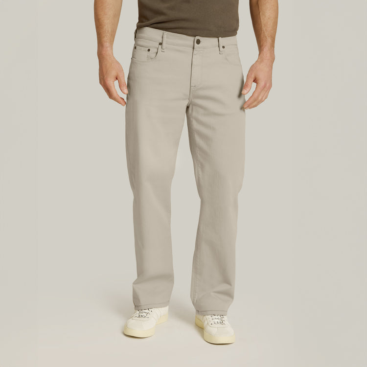 Men wearing Light Khaki Straight Mercer Jeans