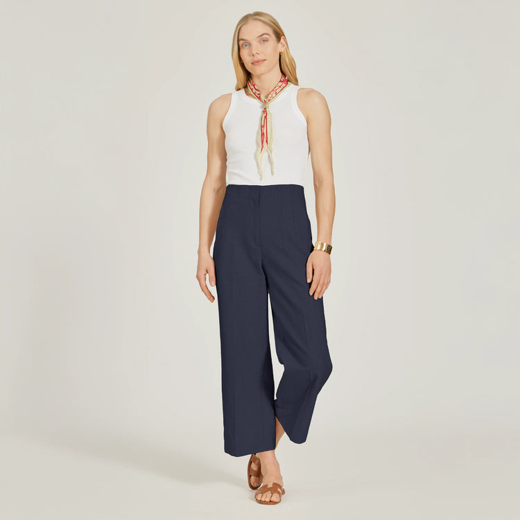 Women wearing Blanco Rib Tank