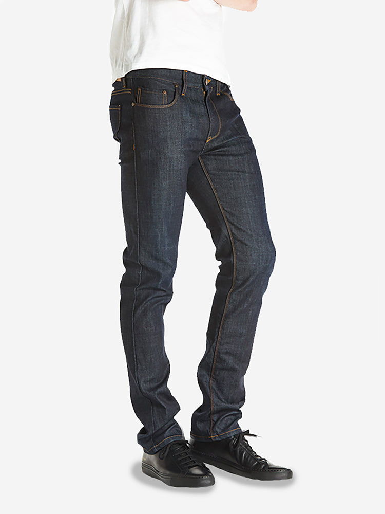 Men wearing Azul oscuro Slim Crosby Jeans