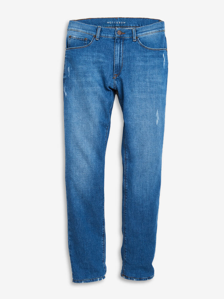 Men wearing Bleu Clair Slim Charlton Jeans