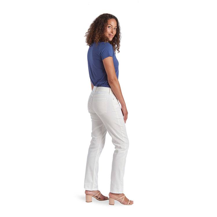 Women wearing Os Slim Boyfriend Mercer Jeans