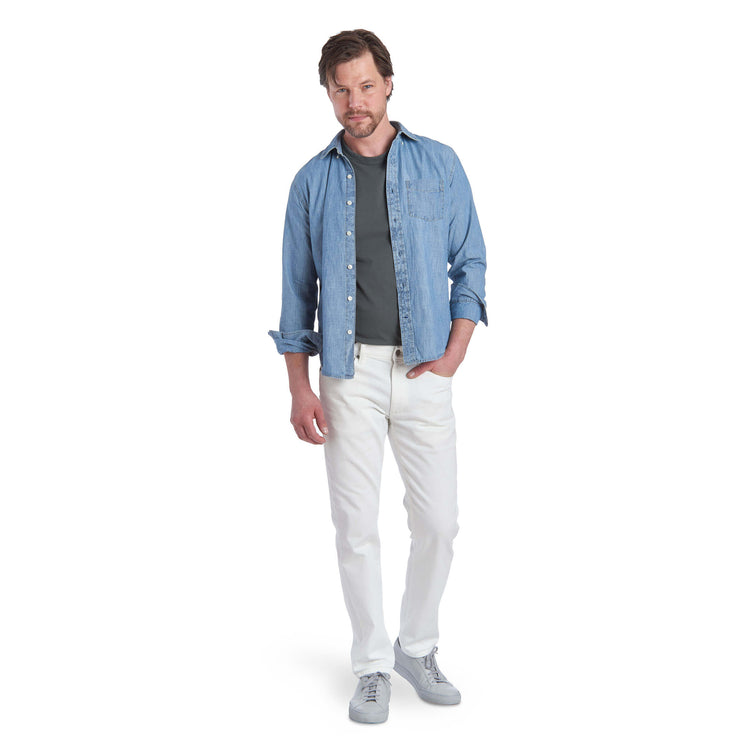 Men wearing Hueso Slim Mercer Jeans