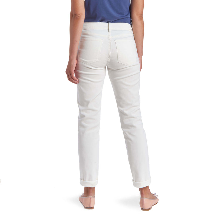 Women wearing Os Slim Boyfriend Mercer Jeans