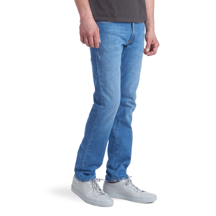 Men wearing Bleu Clair Slim Charlton Jeans