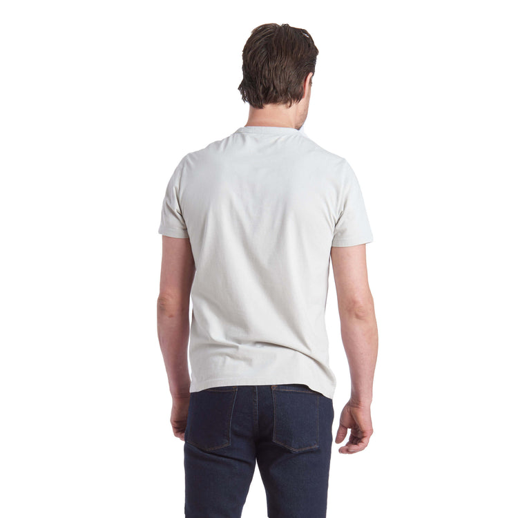 Men wearing Hueso Classic Crew Driggs Tee