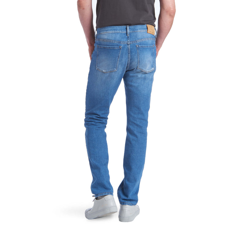 Men wearing Bleu Clair Slim Charlton Jeans