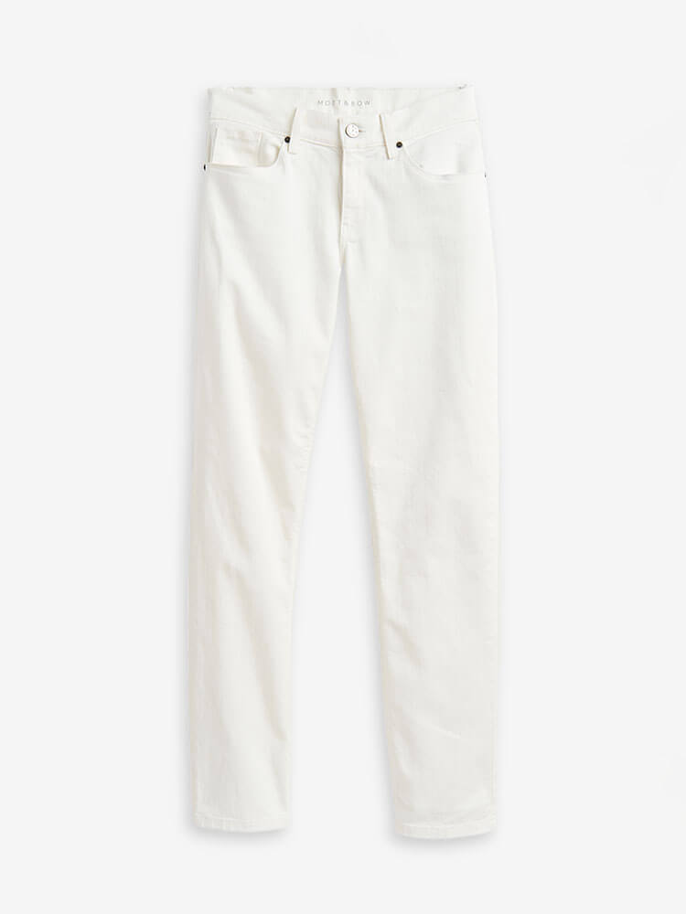 Women wearing Os Slim Boyfriend Mercer Jeans