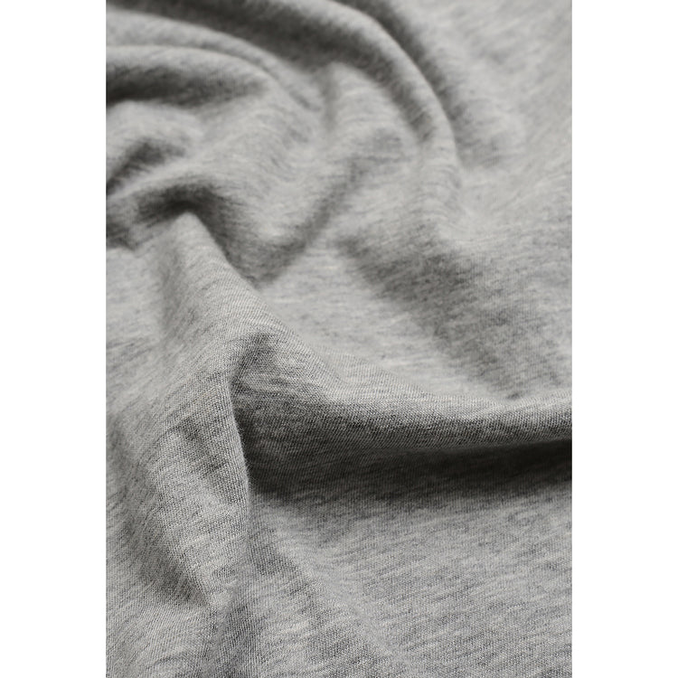Men wearing Heather Gray Classic Crew Driggs Tee