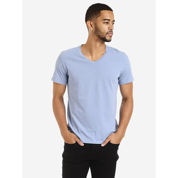Men wearing Azul California Classic V-Neck Driggs Tee