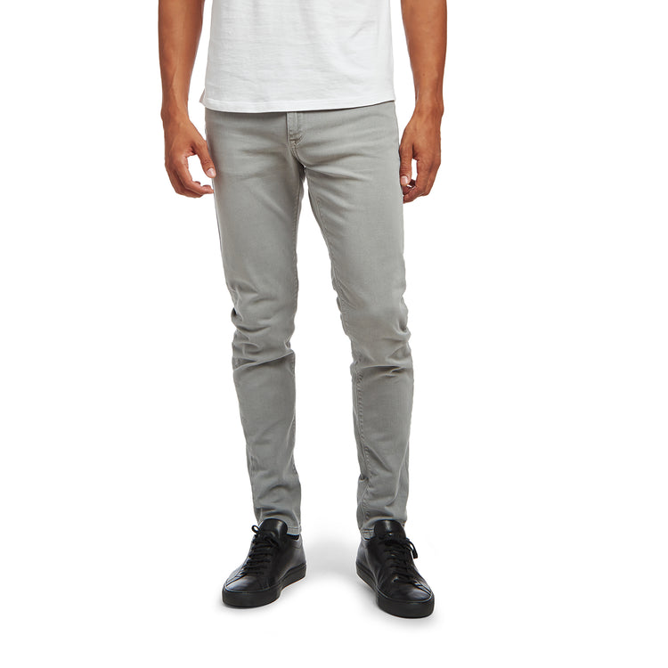 Men wearing Light Gray Skinny Mercer Jeans