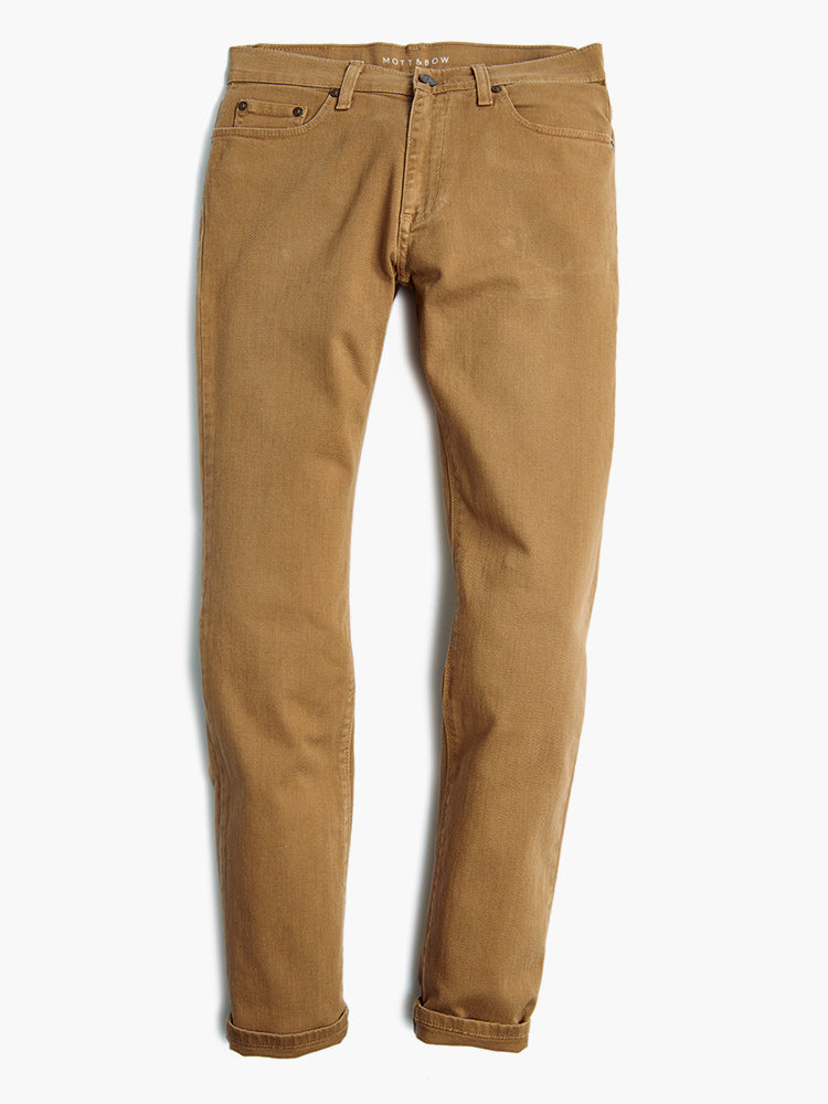 Men wearing Kaki Skinny Mercer Jeans