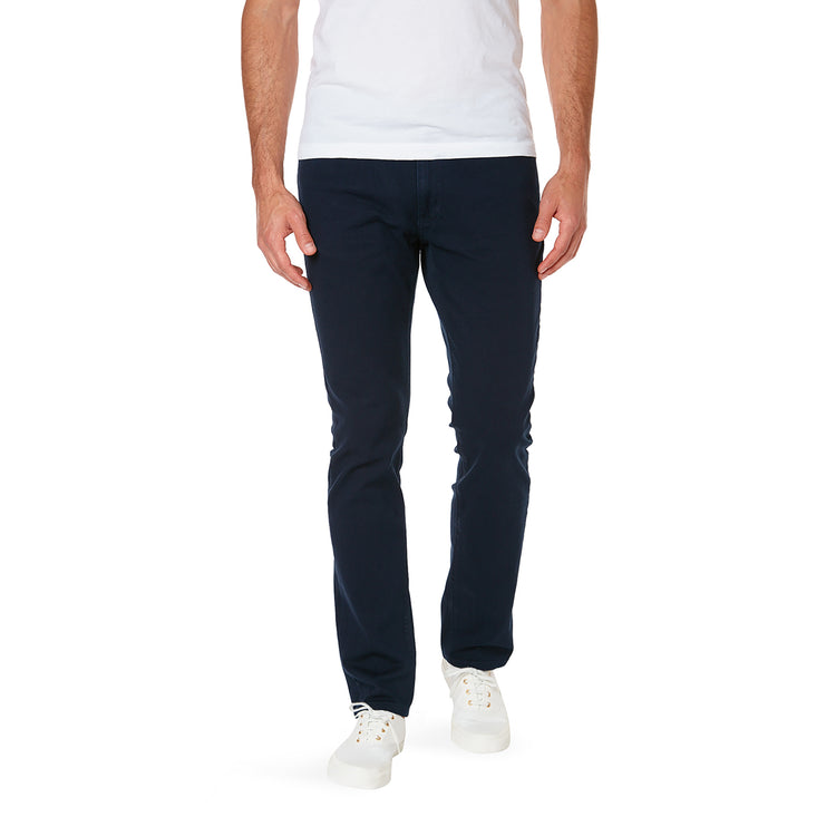 Men wearing Navy Slim Mercer Jeans
