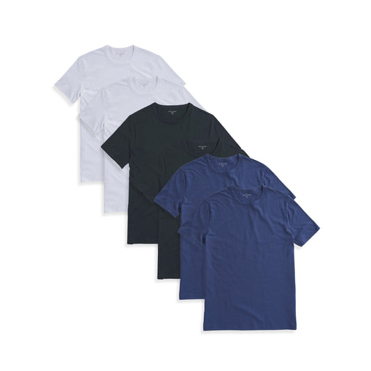 Classic Crew Driggs 6-Pack  bdl6_men_crew_tee tees