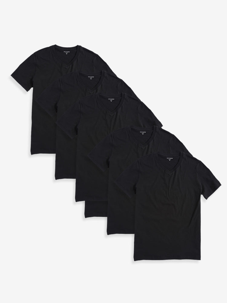  wearing Black Classic V-Neck Driggs 6-Pack Pre Order