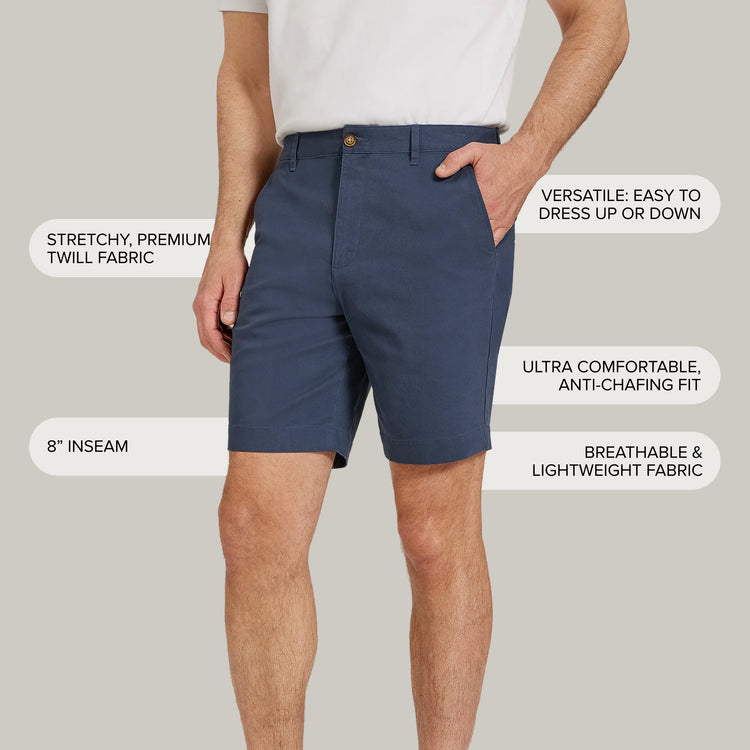 Men wearing Riverside Stretch Chino Short