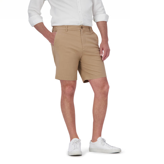 Stretch Chino Short Khaki slim-shorts shorts