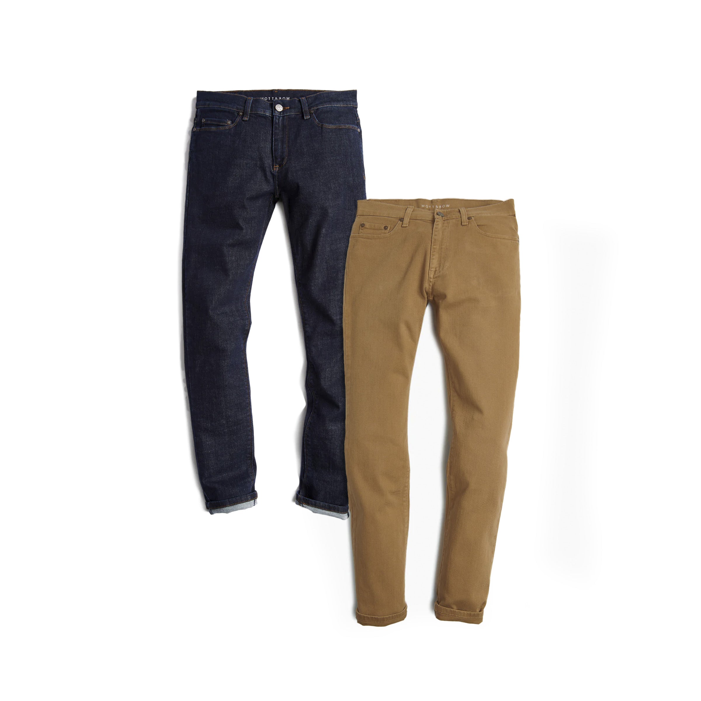 Men wearing Default Title Bundle 15: 2 pair of Men Jeans