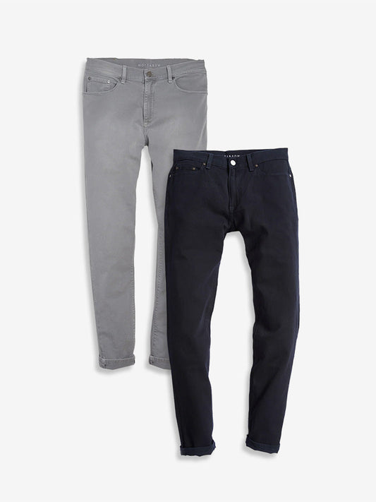 Slim Twill Stretch Jeans 2-Pack  Slim jeans