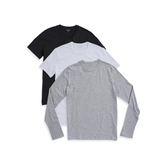 Set 09: 1 long sleeved Driggs tees + 2 short sleeved Driggs tee  customtag_Bundle Savings: 10% off-fff-980404 