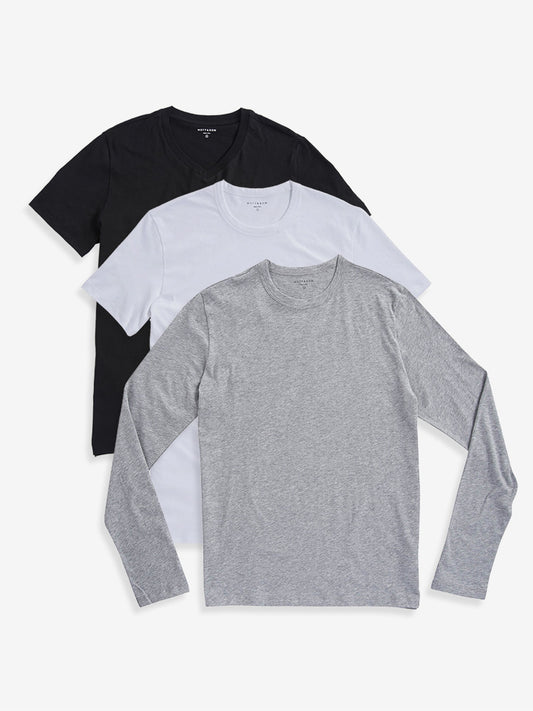 Set 09: 1 long sleeved Driggs tees + 2 short sleeved Driggs tee  customtag_Bundle Savings: 10% off-fff-980404 