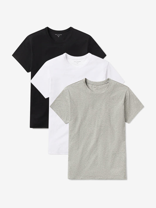 Relaxed Crew Marcy Tee 3-Pack White/Black/Heather Gray bdl3_relaxed_marcy_crew tees