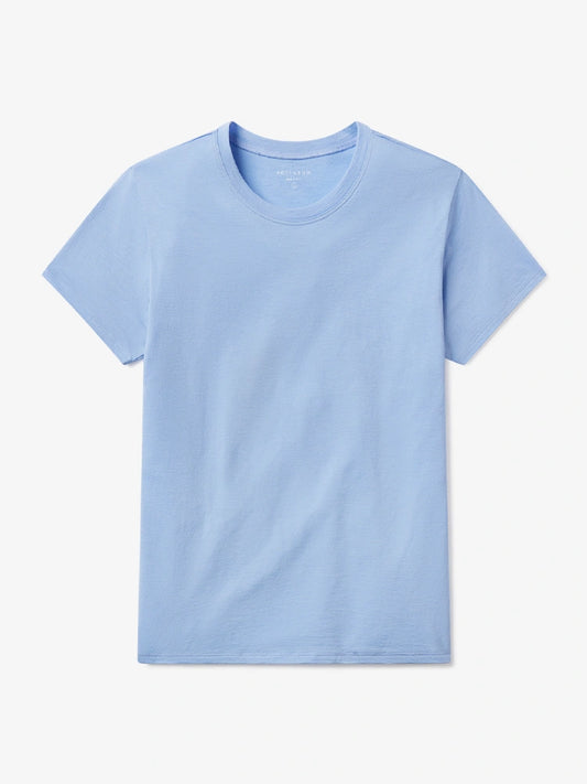 Relaxed Crew Marcy Tee Hydrangea Crew tees