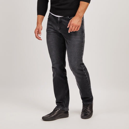 Straight Allen Jeans Dark Gray Straight jeans