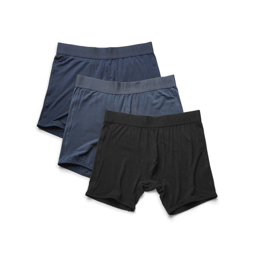Boxer Brief 3-Pack Steel Gray/Navy/Black Boxer Brief underwear