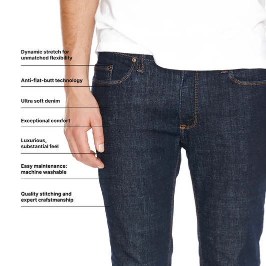 Skinny Wooster Jeans Dark Blue Skinny jeans