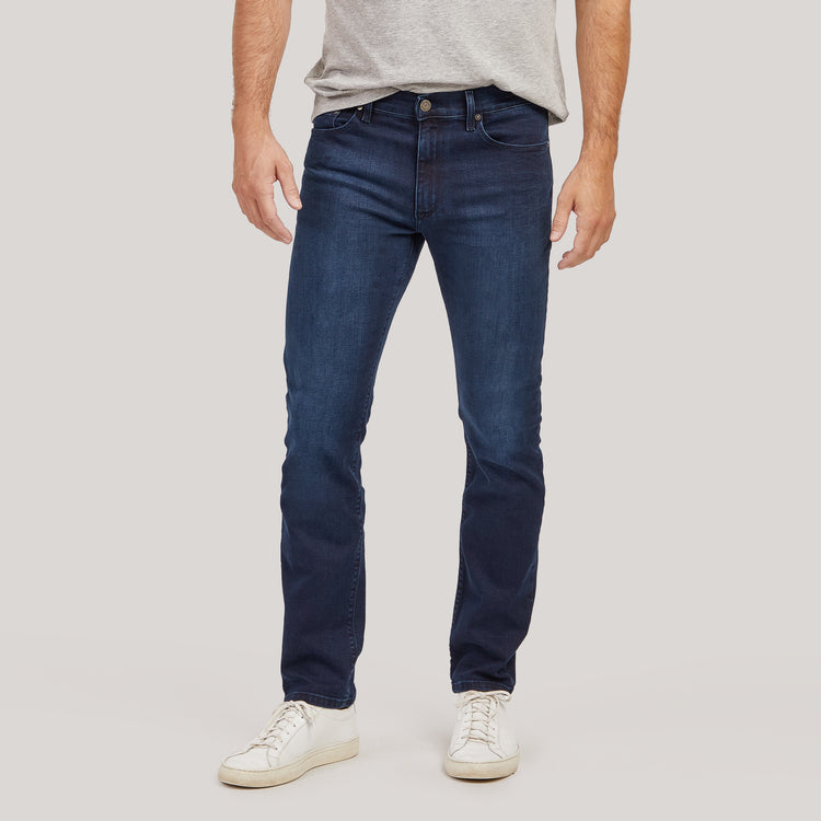 Men wearing Medium Blue Slim Wooster Jeans