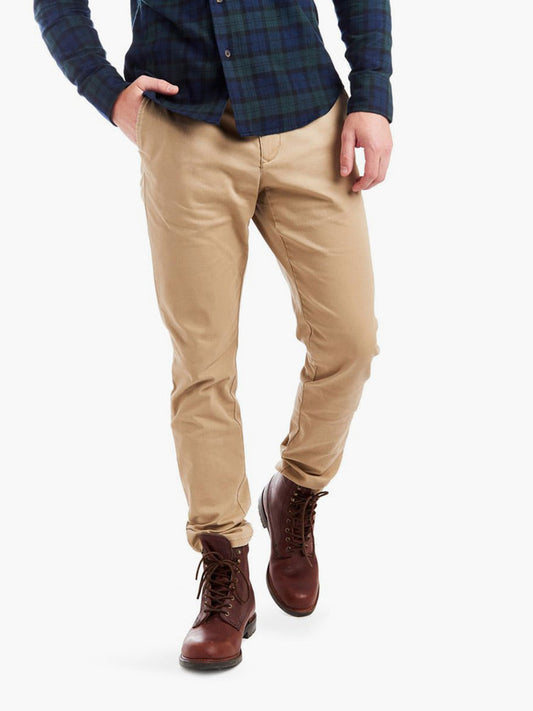 Everyday Comfort Slim Chino Pants Khaki slim-pants pants